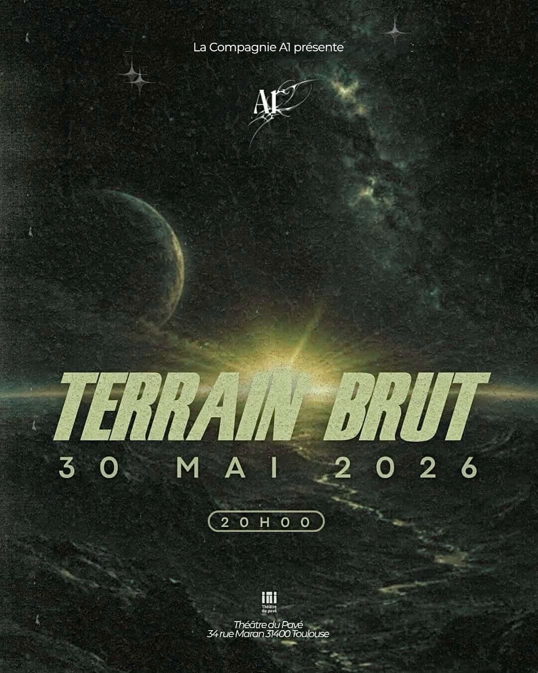 Affiche du spectacle Terrain Brut d’ASTAYRA1
